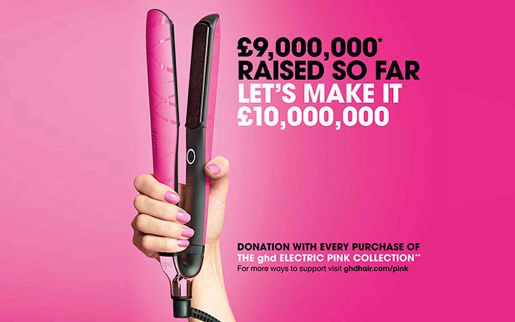 GHD Electric Pink