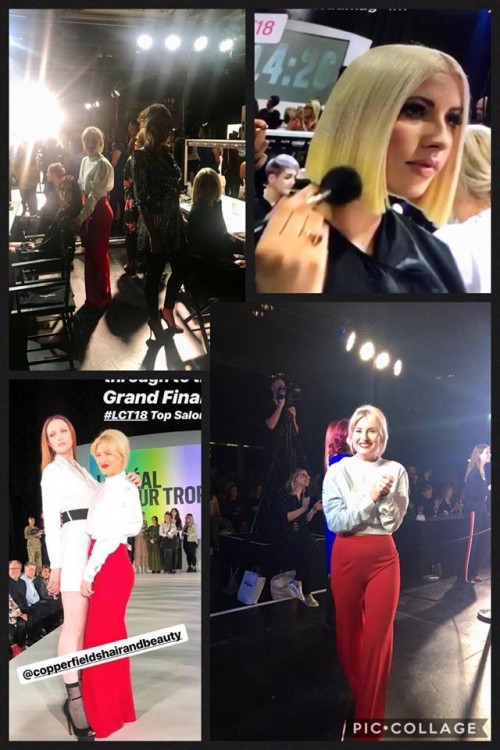 Hayleigh was crowned the winner at the Scottish L'Oreal Colour Trophy Finals 2018!!